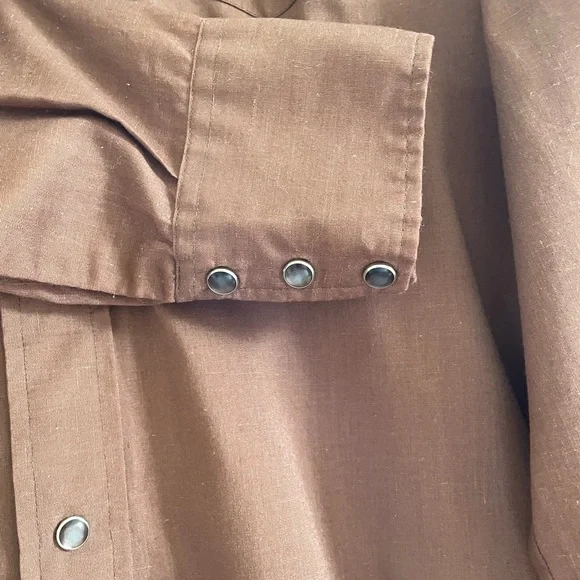 H bar C | 1970s California Ranchwear button down - Picture 6 of 7